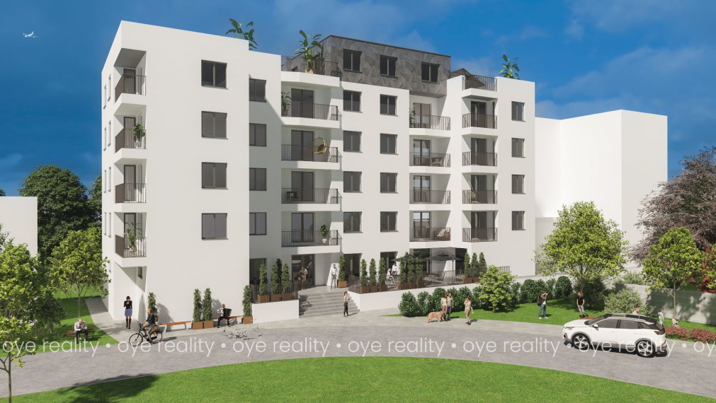 Na predaj moderné a úsporné 2-izbové tehlové byty s loggiou v novostavbe v Komárne