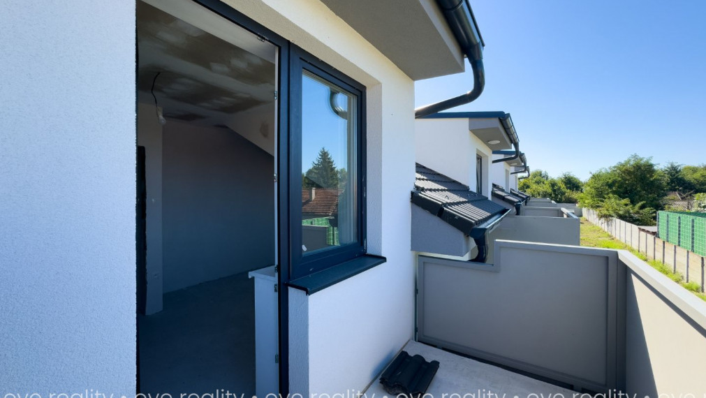 Akcia! Na predaj nízkoenergetické dvojpodlažné rodinné domy v Zemianskej Olči, okres Komárno