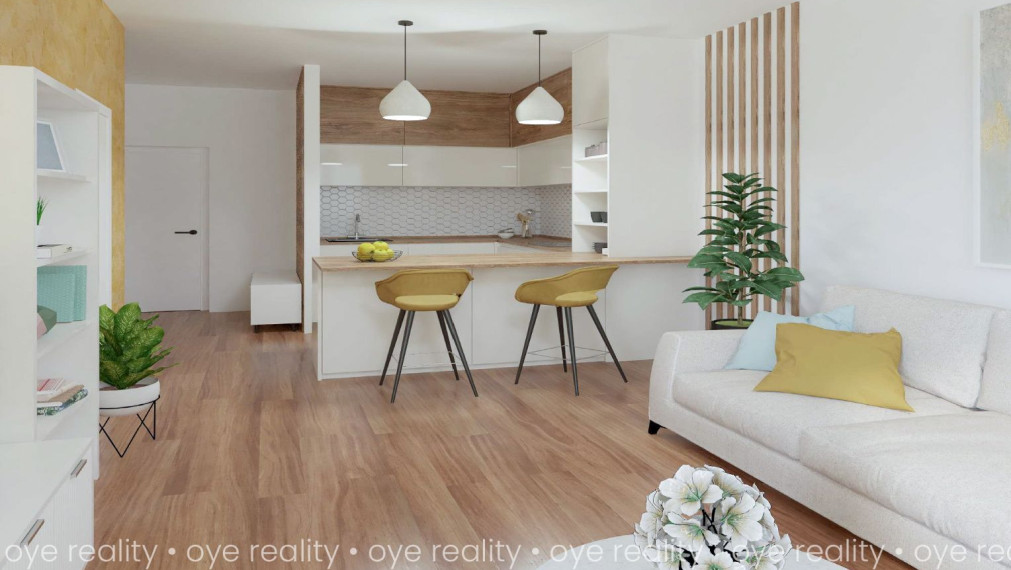 Na predaj moderné a úsporné 2-izbové tehlové byty s loggiou v novostavbe v Komárne