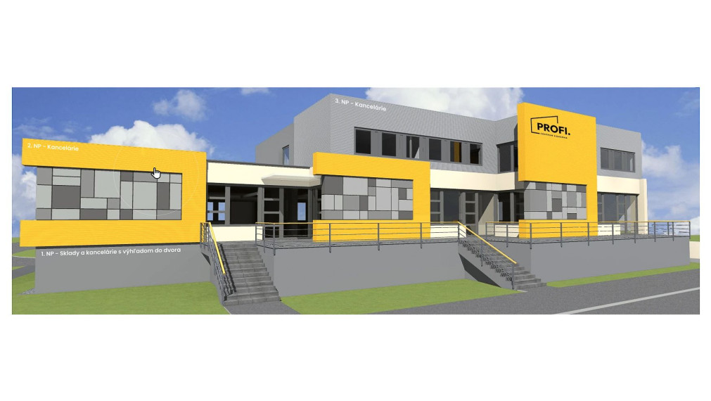 Na prenájom moderné kancelárske a skladové priestory v Komárne, časť Nová Stráž