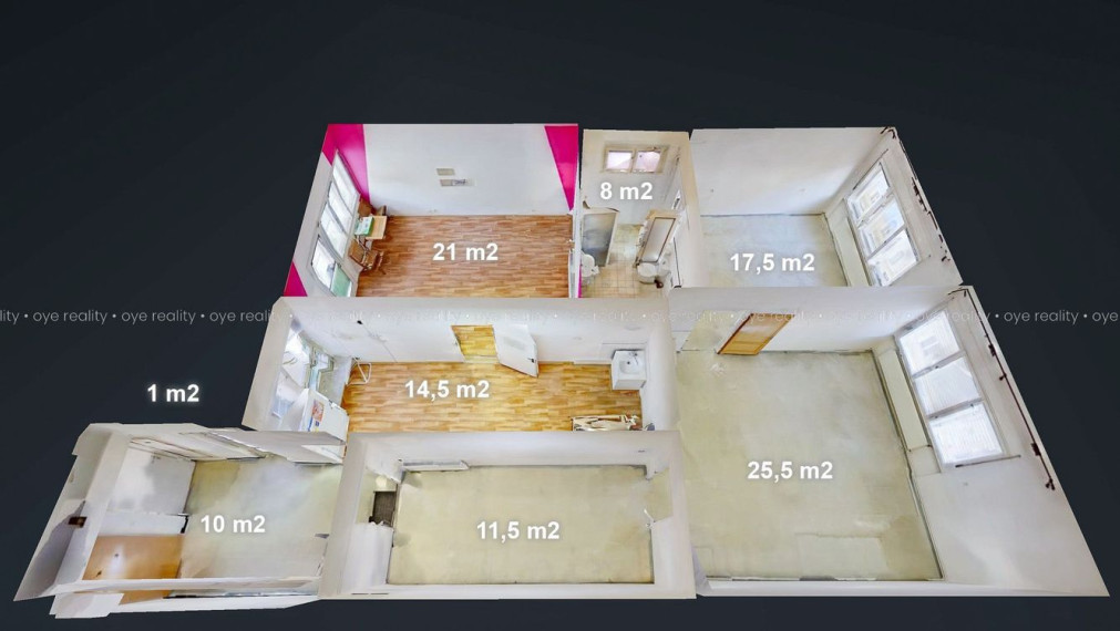 Na prenájom kancelárske priestory v absolútnom centre Komárna - 41 m2