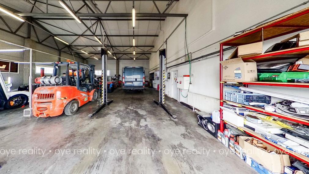 Na prenájom zabehnutý autoservis s kompletným zariadením v Komárne