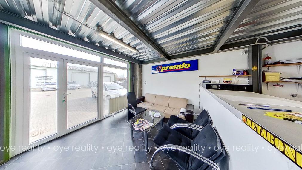 Na prenájom zabehnutý autoservis s kompletným zariadením v Komárne