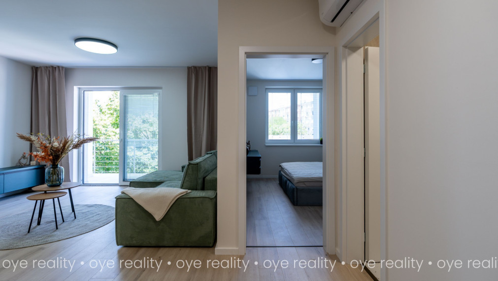 Luxusný 2-izbový byt s loggiou v novostavbe na prenájom – centrum Komárna - 57 m2
