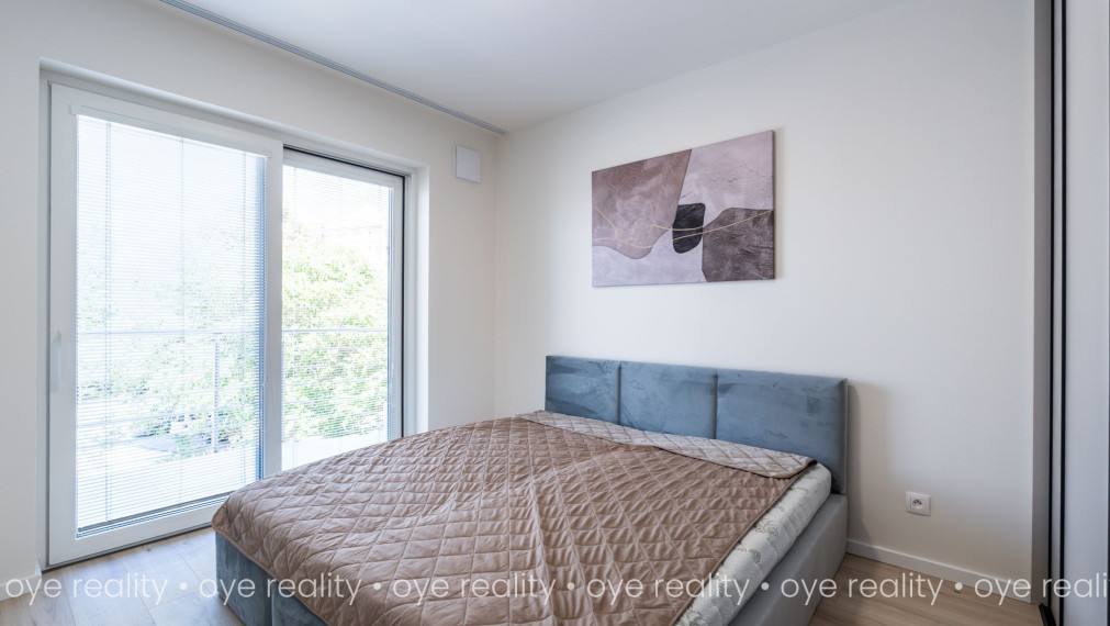 Luxusný 2-izbový byt s loggiou v novostavbe na prenájom – centrum Komárna - 48 m2