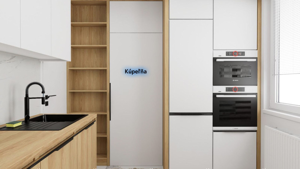 EXKLUZÍVNE | NOVÁ KOMPLETNÁ REKONŠTRUKCIA | 3-izbový byt | 70 m² | 1. poschodie | Komárno