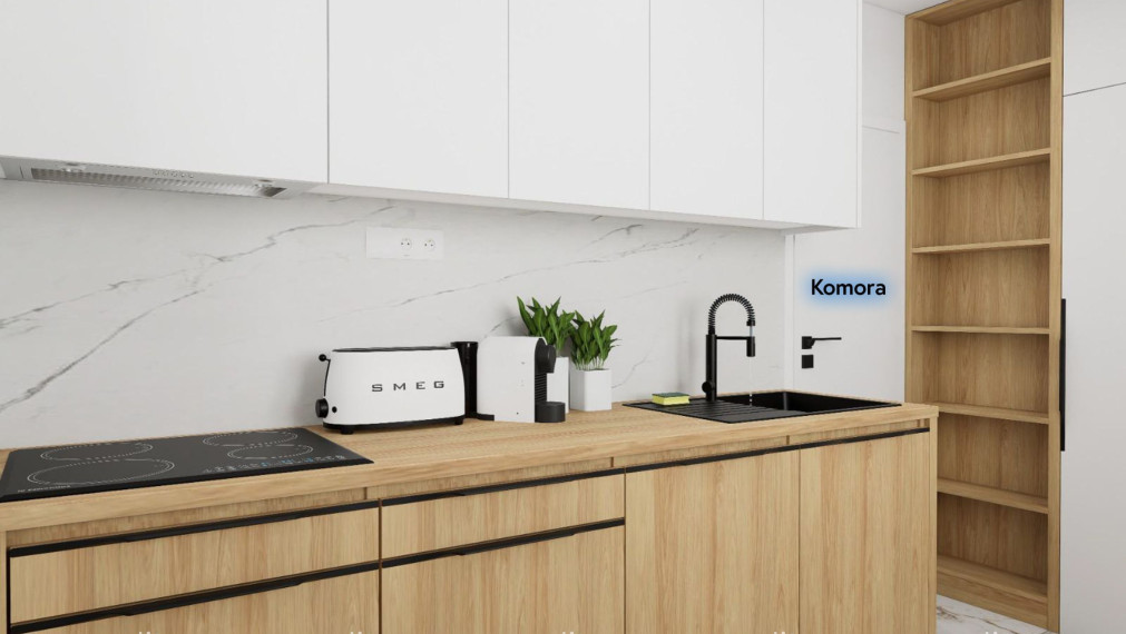 EXKLUZÍVNE | NOVÁ KOMPLETNÁ REKONŠTRUKCIA | 3-izbový byt | 70 m² | 1. poschodie | Komárno